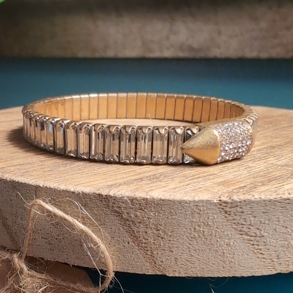 Stella & Dot Baguette Blitz Stretch Bracelet - Picture 7 of 7